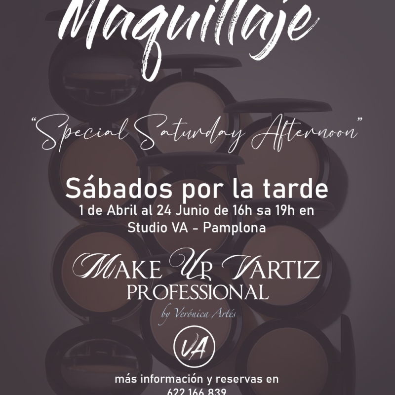 Master Maquillaje sábados tarde Make Up Vartiz – Studio VA
